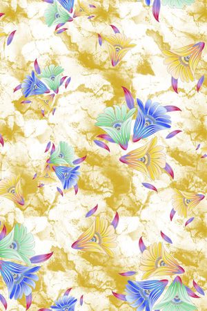 花朵印花华亿平台图片