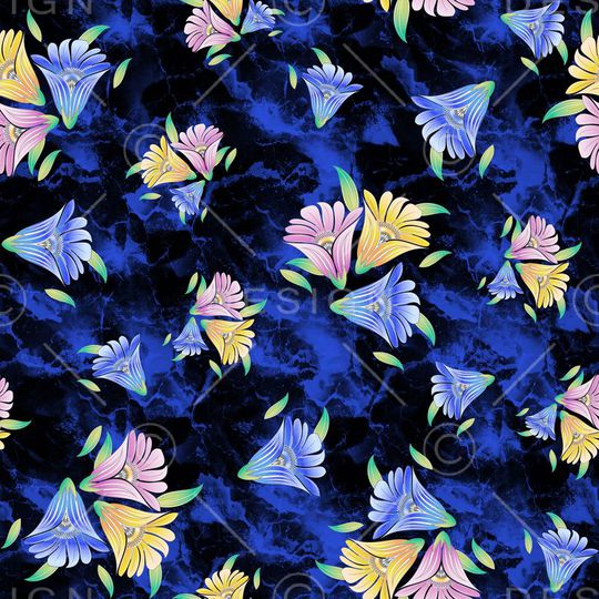 花朵印花华亿平台图片