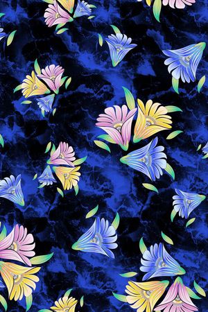 花朵印花华亿平台图片