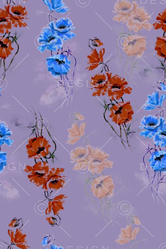 手绘印花华亿平台图片