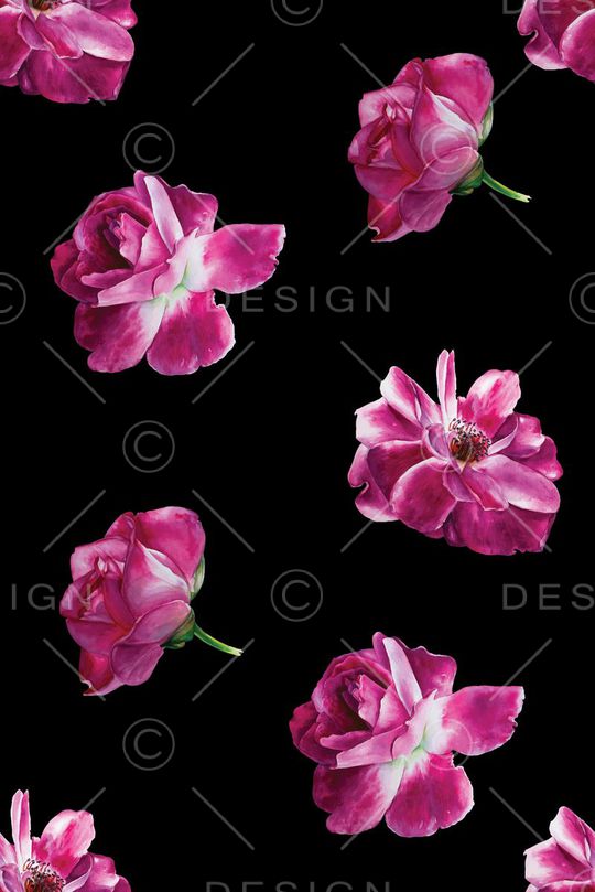 绽放印花华亿平台图片