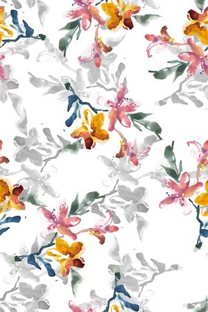 手绘印花华亿平台图片