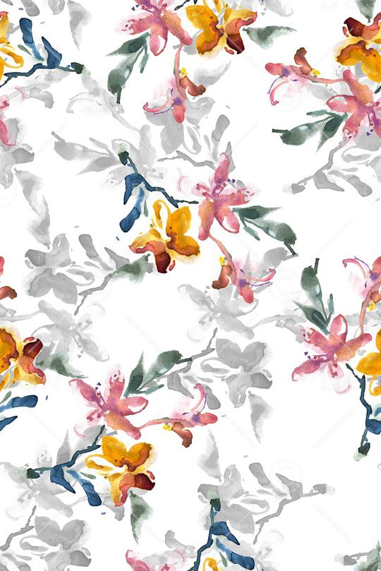 手绘印花华亿平台图片