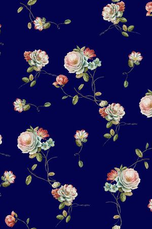 小碎花印花华亿平台图片