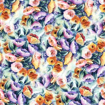 小碎花印花华亿平台图片