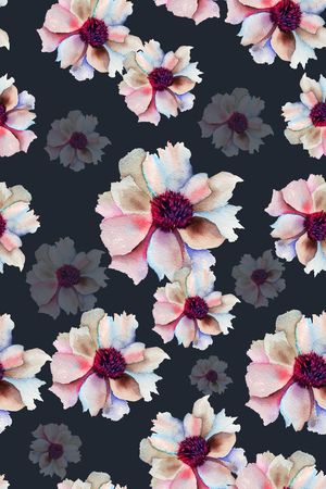 手绘印花华亿平台图片