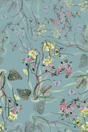 手绘印花华亿平台图片