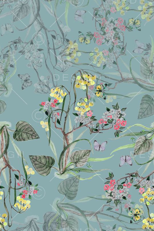 手绘印花华亿平台图片