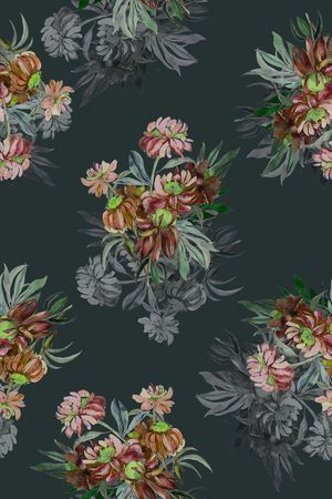 手绘印花华亿平台图片