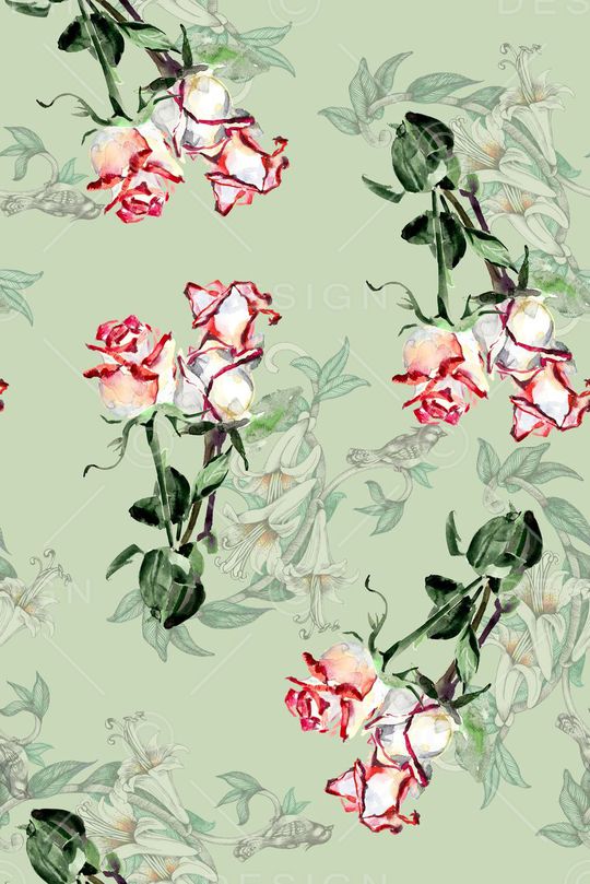 手绘印花华亿平台图片