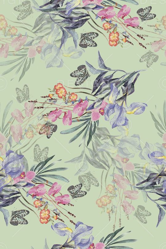 手绘印花华亿平台图片