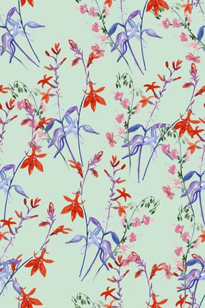 手绘印花华亿平台图片