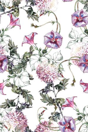 手绘印花华亿平台图片