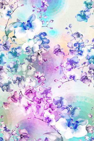 花朵印花华亿平台图片