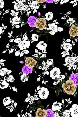 莫妮卡-大牌华亿平台印花华亿平台图片