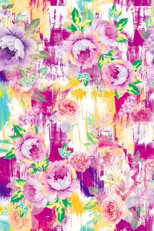 玫瑰印花华亿平台图片