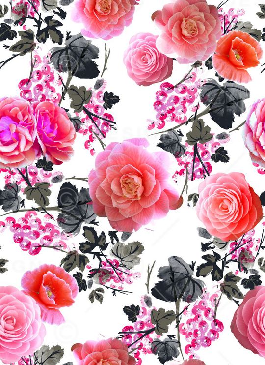 MAX-女装花卉印花华亿平台图片