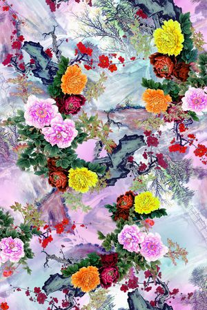 大花印花华亿平台图片