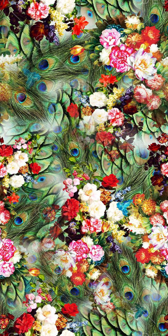 油画花卉印花华亿平台图片