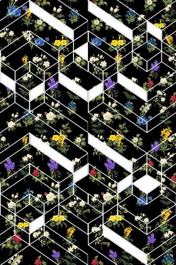 几何印花华亿平台图片