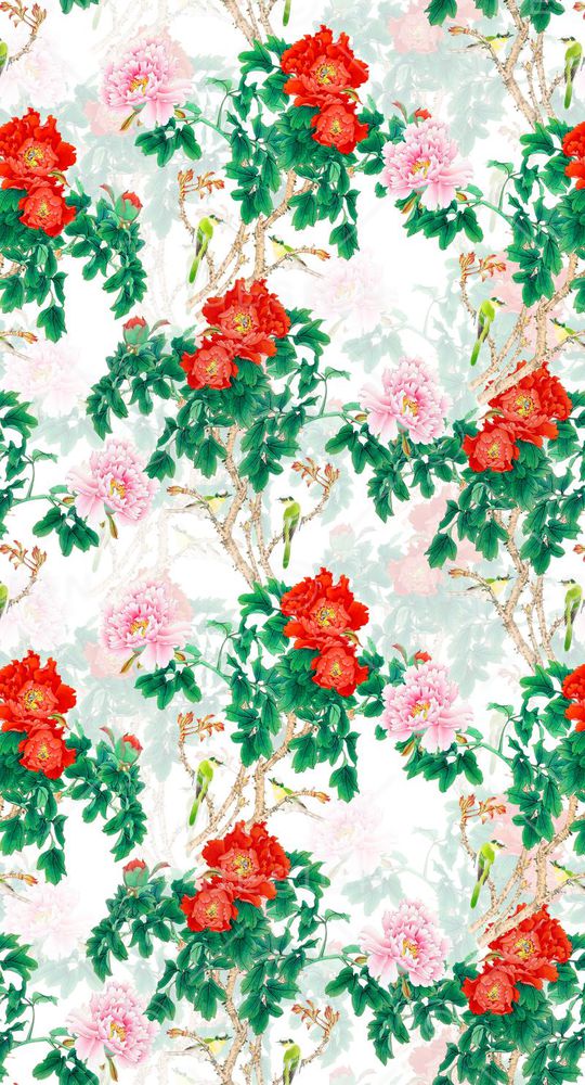 旗袍印花印花华亿平台图片