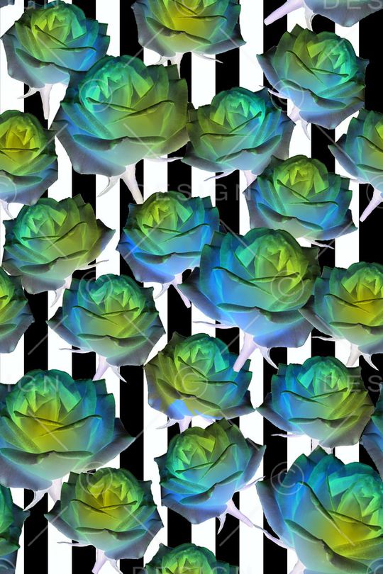 条纹印花华亿平台图片