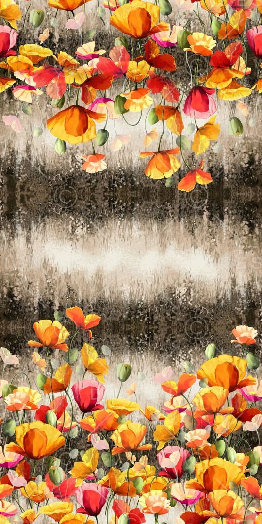 乱花印花华亿平台图片