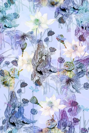 692243-0811中国风水水墨荷花面料-2