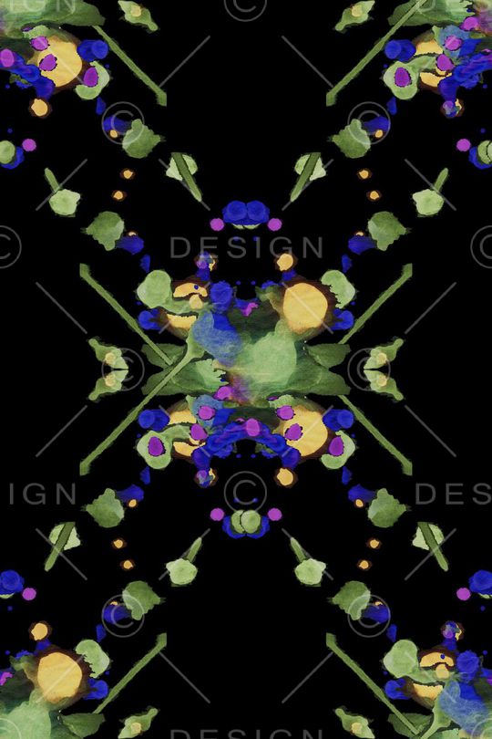 手绘印花华亿平台图片