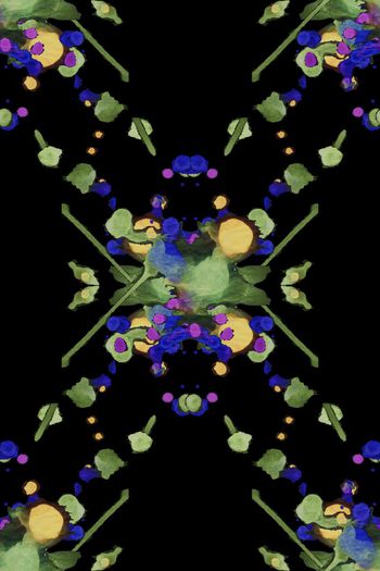 手绘印花华亿平台图片