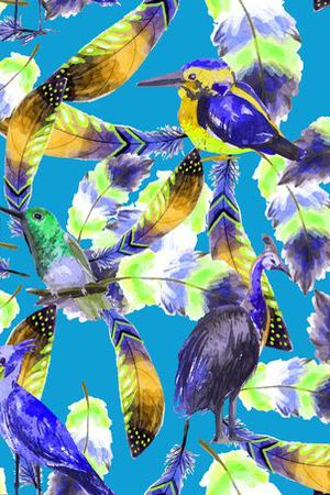 鸟印花华亿平台图片