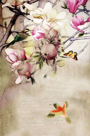 花朵印花华亿平台图片