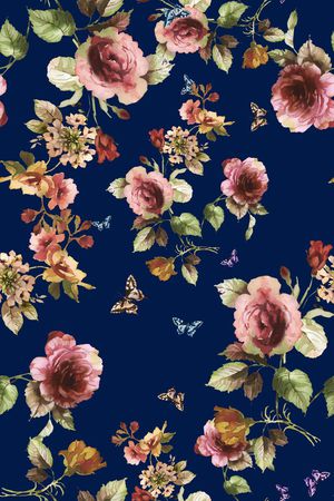 手绘印花华亿平台图片