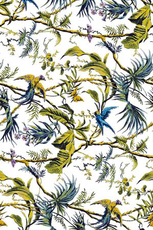 鸟印花华亿平台图片