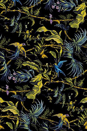 鸟印花华亿平台图片