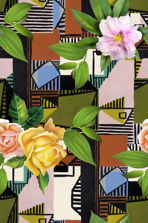 花朵印花华亿平台图片