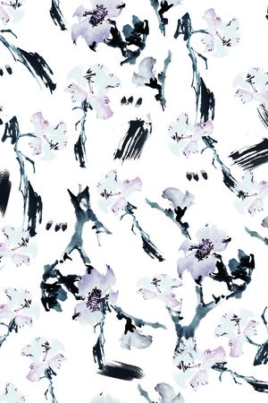 花朵印花华亿平台图片