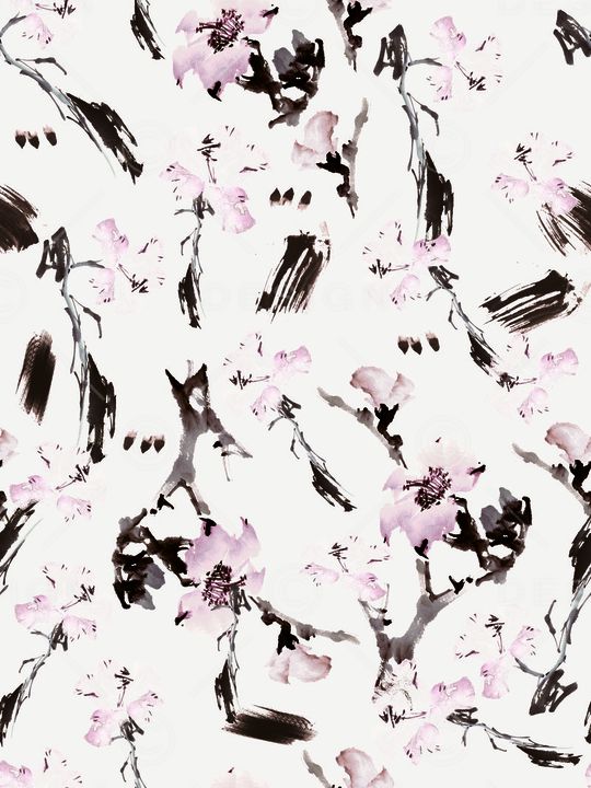 花朵印花华亿平台图片