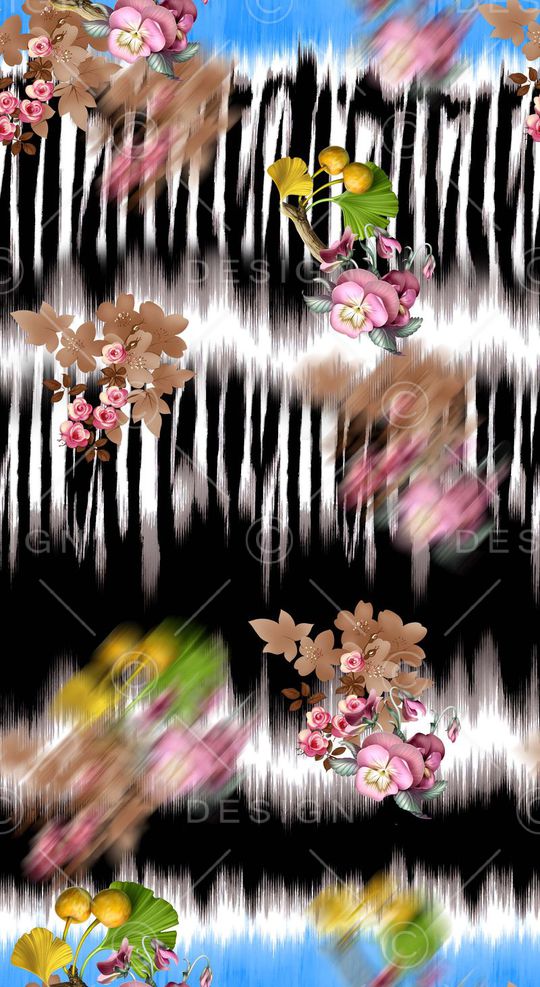 莫妮卡-大牌华亿平台印花华亿平台图片