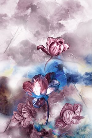 风景印花华亿平台图片