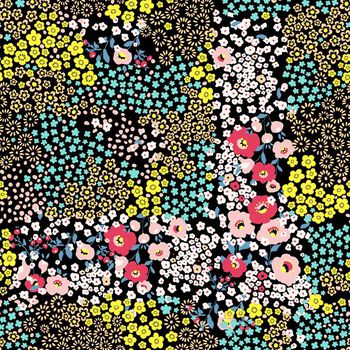 692554-小碎花小花朵黑