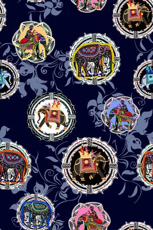 民族风印花华亿平台图片