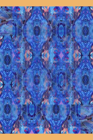 炫彩斑斓印花华亿平台图片