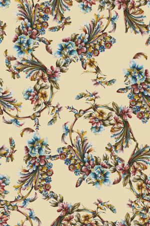 大马士革印花华亿平台图片