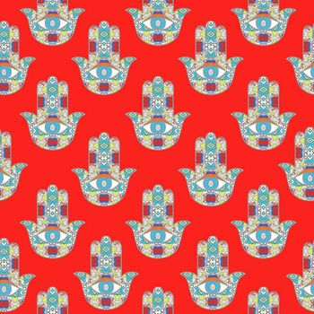 692617-手掌眼睛红