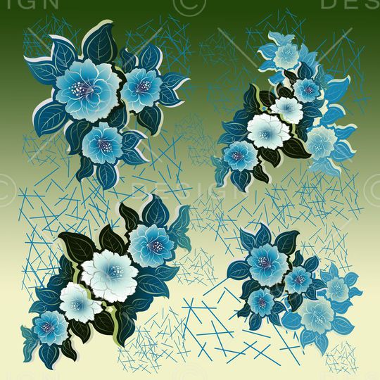 丝巾围巾秀场印花华亿平台图片