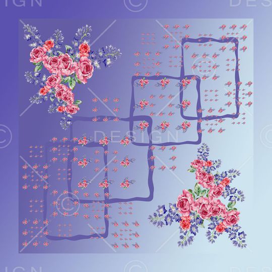 花朵印花华亿平台图片