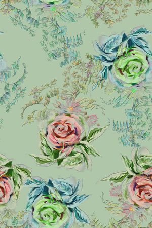 手绘印花华亿平台图片