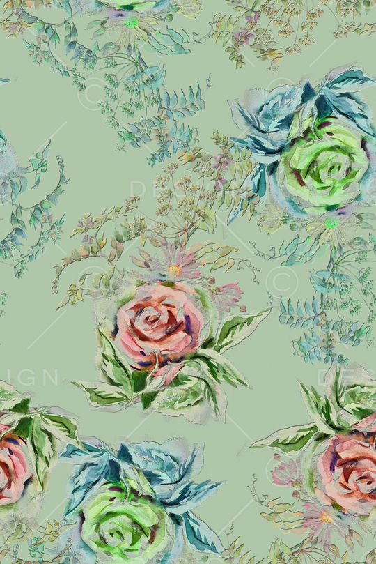 手绘印花华亿平台图片