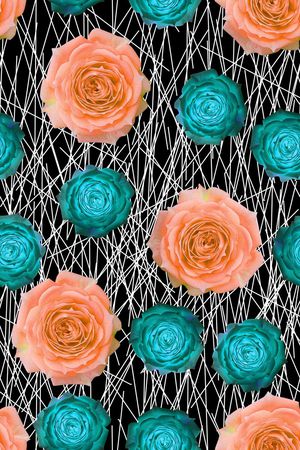 线条印花华亿平台图片